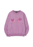 Double Bird Applique Logo Sweatshirt